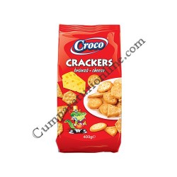 Biscuiti Croco Crackers branza 400 gr.